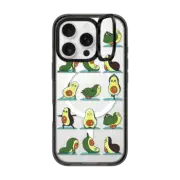 iPhone 16 Pro Impact Ring Stand Case MagSafe Compatible Avocado Yoga