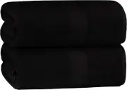 Hotel Spa Luxury Bath Sheet - 2 Pack - Oversized Extra Large 40 x 80 - Heavyw...