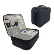 GottaHaveit - Electronic Organizer Travel Case & Cable Organizer (Black)