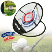 Golf Chipping Pitching Cages Mat Training Practice Net Aid Tool Outdoor Indoor
