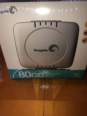 Seagate 80Gb 7200rpm External Hard Drive BRAND NEW SEALED MODEL# ST380801U2