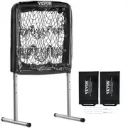 VEVOR 9 Hole Baseball Softball Pitching Net 9 Pocket Hitting Practice 28"x27"