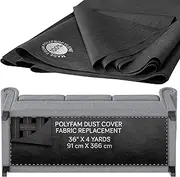 Sofa/Chair Dust Cover – Cambric – Bottom Cloth/Replacement Fabric for Underside of Upholstered Sofa or Chair = 36" x 4 Yards