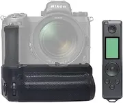 Venidice Multifunctional Battery Grip with 2.4G Remote Control for Nikon Z6 II Z7 II Camera, Replaces MB-N11 - Battery Grip Ideal for Photographing in Portrait Format