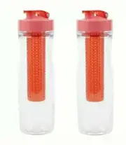 2 ~ Manna Flavor infuser water bottles ~ Sports Gym Bottle ~ Fast Free Shipping