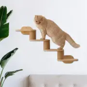 Cat Wall Shelves Cat Wall Climbing Ladder for Scratching Climbing Playing