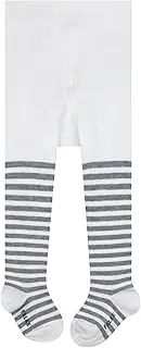 [FALKE] Unisex Baby Stripe Tights Breathable Sustainable Cotton Extra-Soft On Skin Opaque Soft Cuffs For A Comfortable Fit Patterned Do Not Slip 1 Pair