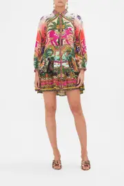 TIERED SHIRT DRESS ALESSANDROS ATLANTIS