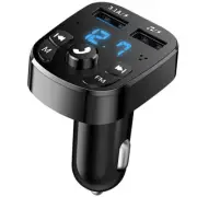 Wireless Car Bluetooth Handsfree FM Transmitter MP3 Player Dual USB Charger Kit (for: Smart)