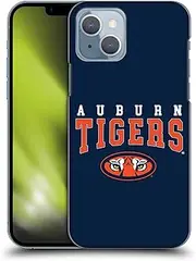 Head Case Designs Officially Licensed Auburn University AU Auburn Tigers Hard Back Case Compatible with Apple iPhone 14