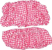30x72 Inches Picnic Table Cover Bench Covers Fitted Camping Tablecloth Elastic Edges Easy to Wash for Home Office Hotel
