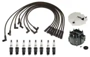 ACDelco Ignition Kit Distributor Rotor Cap Wire Spark Plugs For GMC 7.4 V8 GAS