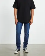 Tim Slim Denim Jeans Organic Worn