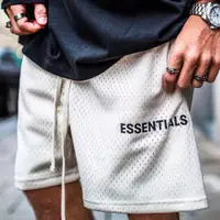 在飛比找ETMall東森購物網優惠-FOG Essentials肌肉雙層五分短褲