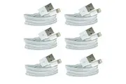 6 Pc 1M Usb Data Charge Cable Lightning Pin Connector For Apple Iphone Ipad 6X