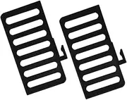 TINEASUR Shoe Shelf Organizer Divider 2pcs Plastic Closet Dividers Anti Tip Design for Entryway Wood Shelves
