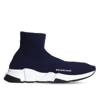 在飛比找Yahoo!奇摩拍賣優惠-Balenciaga Speed Trainer 深藍配色