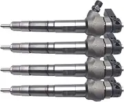 4PCS Common Rail Diesel Fuel Injector 0445110369 0445110646 0445110647 0445110688, Compatible for Bosch VM AMAROK 2.0/Caddy/Golf(OEM 0445110688)