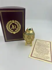 NEW Joan Rivers Imperial Treasures The Music Box Enamel Egg Figurine