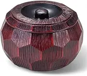 J-kitchens Hitsumabushi Container, Eel, Nishiki Turtle Shell, Rice Bowl, Akebone, 5.9 x 3.5 inches (15.1 x 9 cm), Made in Japan