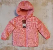 New Swiss Tech Heart Puffer Jacket Toddler Youth Girls Various Sizes Orange
