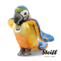 在飛比找Yahoo奇摩購物中心優惠-STEIFF德國金耳釦泰迪熊 Lori parrot 鸚鵡 