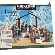 Kirkland Signature Porcelain 14 Piece Nativity Set Gorgeous #75177 No Creche