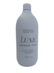Naked Tan 1L Spray Tan Solution Glow On The Go 20 Min Rapid Leave In Fast Drying