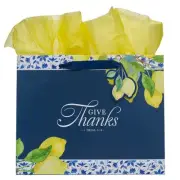Large Landscape Inspirational Scripture Gift Bag, Tag & Tissue Wrapping Paper
