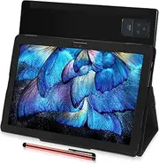 jojofuny Tablet Set 8gb Ram 256gb ROM 10.1 Inch Large Screen Long Battery Life for Gaming