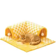 Luxury 2 In 1 Cat Tunnel & Bed