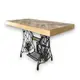 訂製品 LOFT 復古工業 魚骨拼裁縫車桌 餐桌 CU034