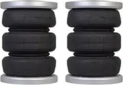 2PCS Universal 3S2300F Air Suspension Kit Bag Pneumatic Shock Absorber With Aluminium Flange