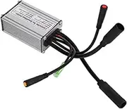 xioaue E-Bike Controller 36V / 48V 9 Tubes 15A Waterproof Connector Controller for 36V / 48V 250W Brushless Motor Replacement