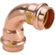 Viega PROPRESS GAS ELBOW 90-Degree 1000kPa Female Compression-50mm Or 65mm