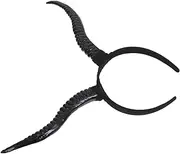 FRCOLOR Simulation Antelope Horn Headband Gothic Halloween Headdress for Cosplay Comfortable Hair Accessory for Parties Hair Hoop for Women Men