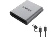 Unitek USB 3.0 USB C CFast 2.0 Card Reader, Portable Aluminum CFast Memory Card Adapter
