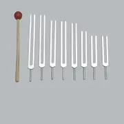 8 Harmonic Spectrum Tuning Forks
