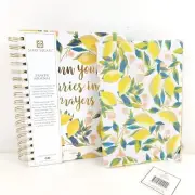 Mary Square Prayer Journal Set with Scripture Toolbox Lemon Love