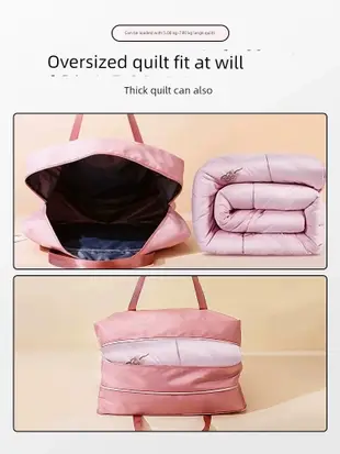 超大容量旅行包女款便攜收納拉桿行李袋短途輕便出差待產包 (5折)