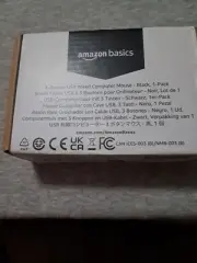 AmazonBasics 3-Button Wired USB Computer Mouse (NIB)