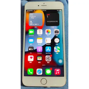 16公司貨 Apple iPhone 6s Plus 64G 銀 5.5吋 4G Touch ID 指紋辨識 二手手機