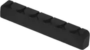 Vaguelly Acoustic Guitar Nut Ebony Nut Replacement for Classical Guitar Wooden Neck Rest String Bridge Support