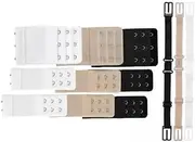 [Oshhni] 6-Pack of Bra Strap Extenders for Women - 3 Hooks Each