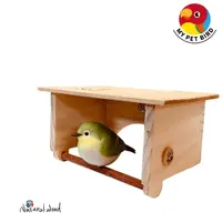 在飛比找蝦皮商城優惠-MY PET BIRD 綠繡眼專用木屋｜創新設計提供清潔便利