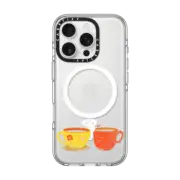 iPhone 16 Pro Clear Case MagSafe Compatible I Love Tea Too