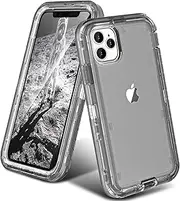 ORIbox Case Compatible with iPhone 11 pro max Case, Heavy Duty Shockproof Anti-Fall Clear case