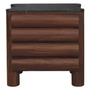 Bubbles 2 Drawers Bedside Table