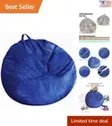 Ultra Soft Stuffed Animal Storage Bean Bag Chair Cover - Corduroy - Eco-Friendly