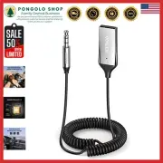 High-Fidelity Bluetooth Receiver - 3.5mm Adapter for Clear Wireless Streaming